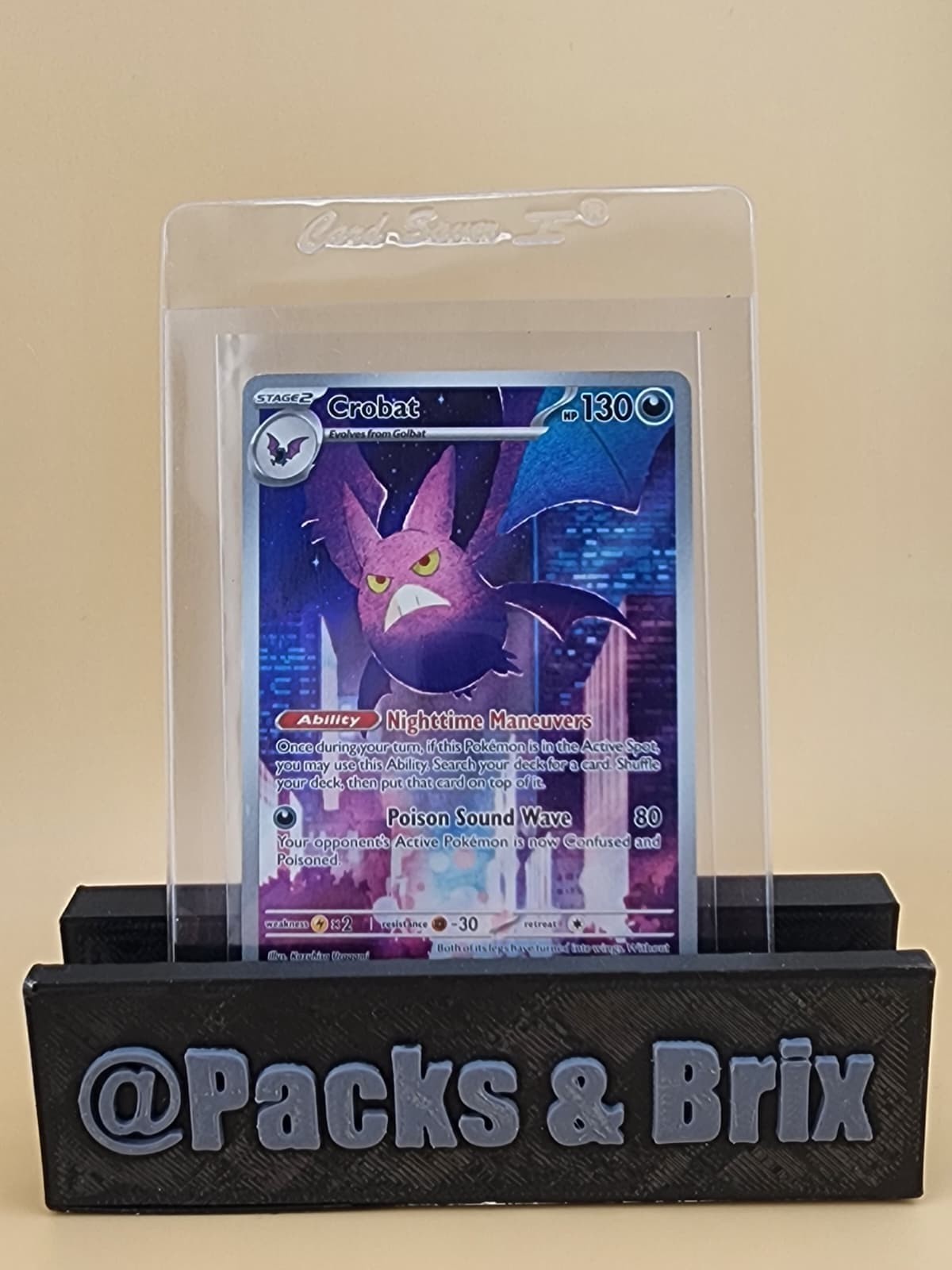 Crobat 093/086 Me04: Chaos Rising Holo Near Mint (NM)