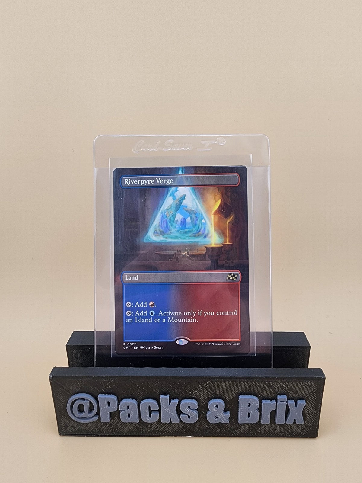 MTG Riverpyre Verge - Borderless, NM, Normal, Aetherdrift