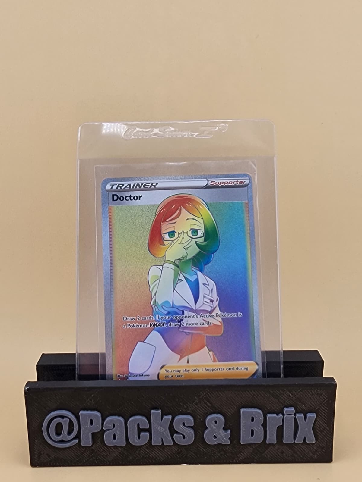 Doctor (Secret) 214/198 Swsh06: - Chilling Reign Holo Near Mint (NM)