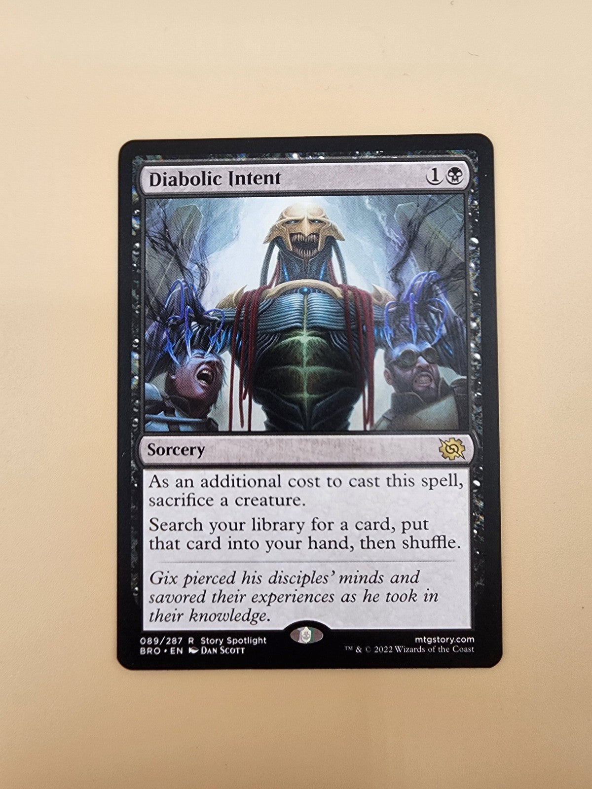 Magic The Gathering Diabolic Intent, The Brothers' War (BRO) NM