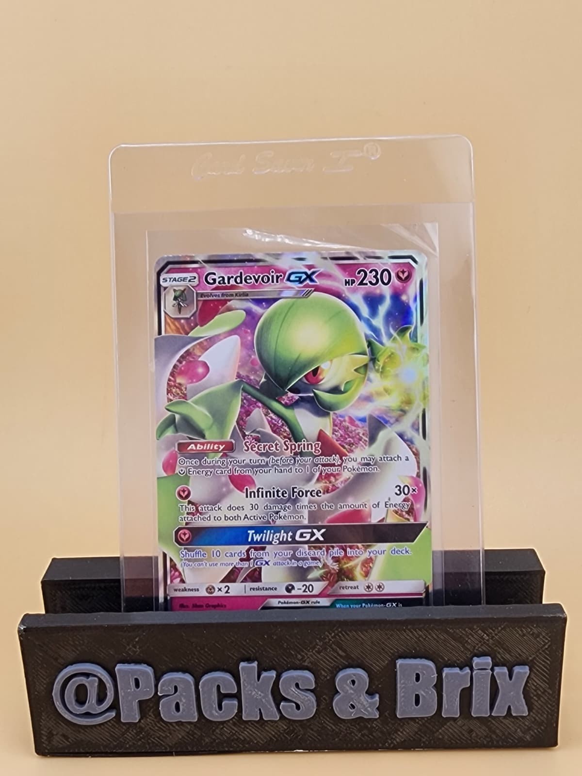 Gardevoir GX 93/147 Sm-Burning Shadows Holo Near Mint NM