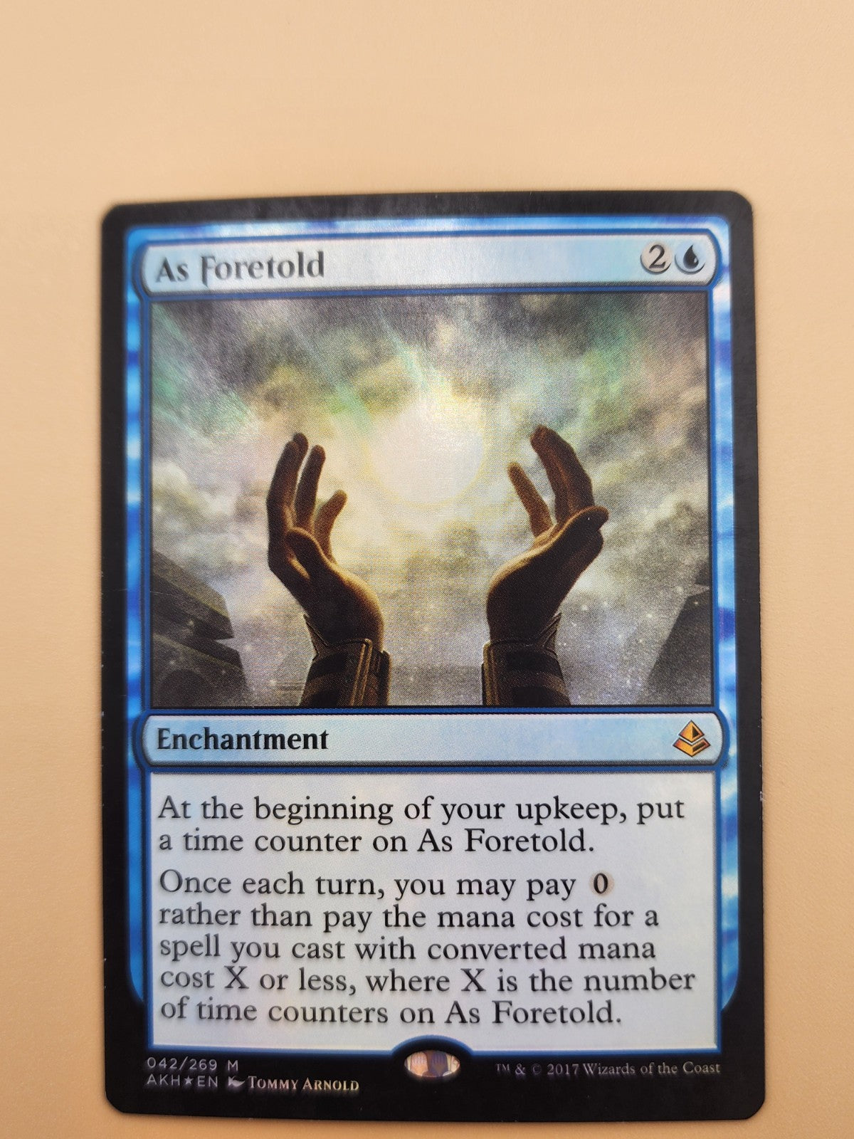 As Foretold Amonkhet Foil Magic the Gathering Near Mint NM