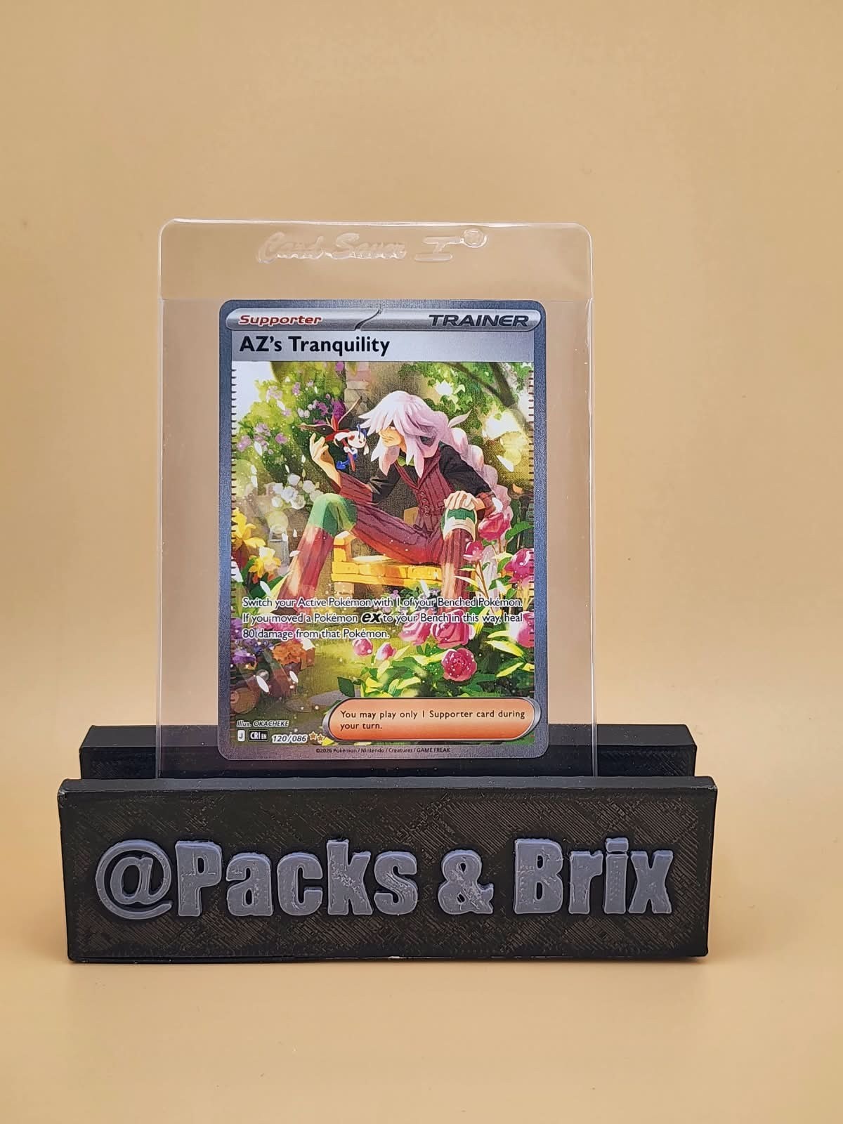 AZ's Tranquility 120/086 Me04: Chaos Rising Holo Near Mint NM