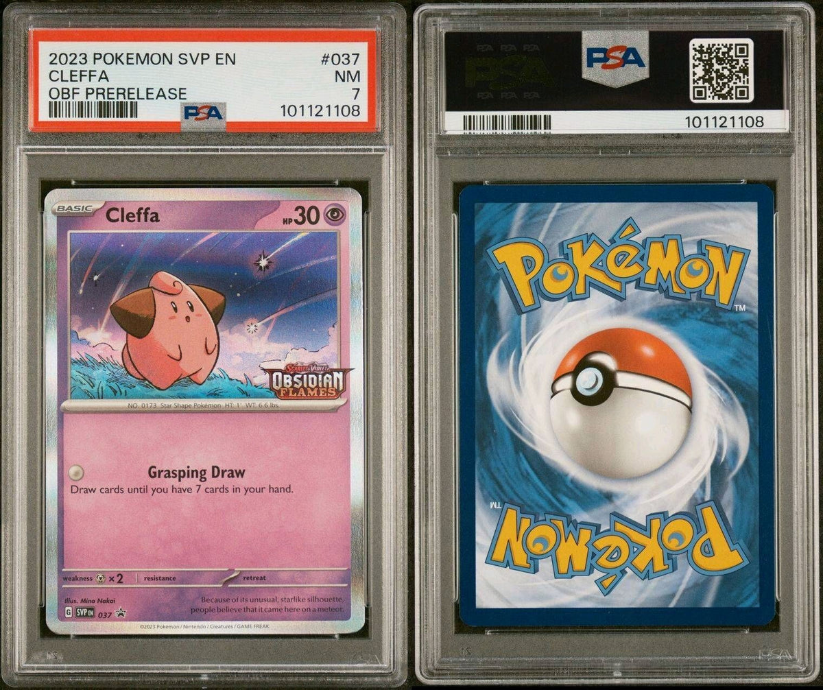 Cleffa #037 Obsidian Flames Prerelease Near Mint 