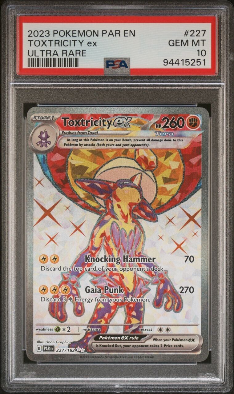 PSA 10 GEM MINT Jynx TG04/TG30 Silver Tempest FULL ART Pokemon Card