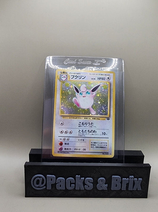 Wigglytuff Pokemon Jungle Holo (Japanese) No. 040 LP