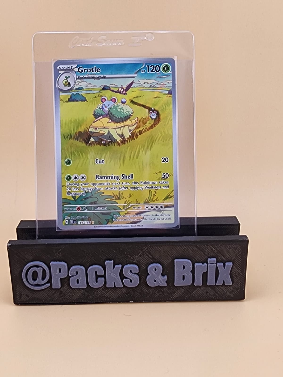 Grotle 164/162 SV05: Temporal Forces Holo Near Mint NM