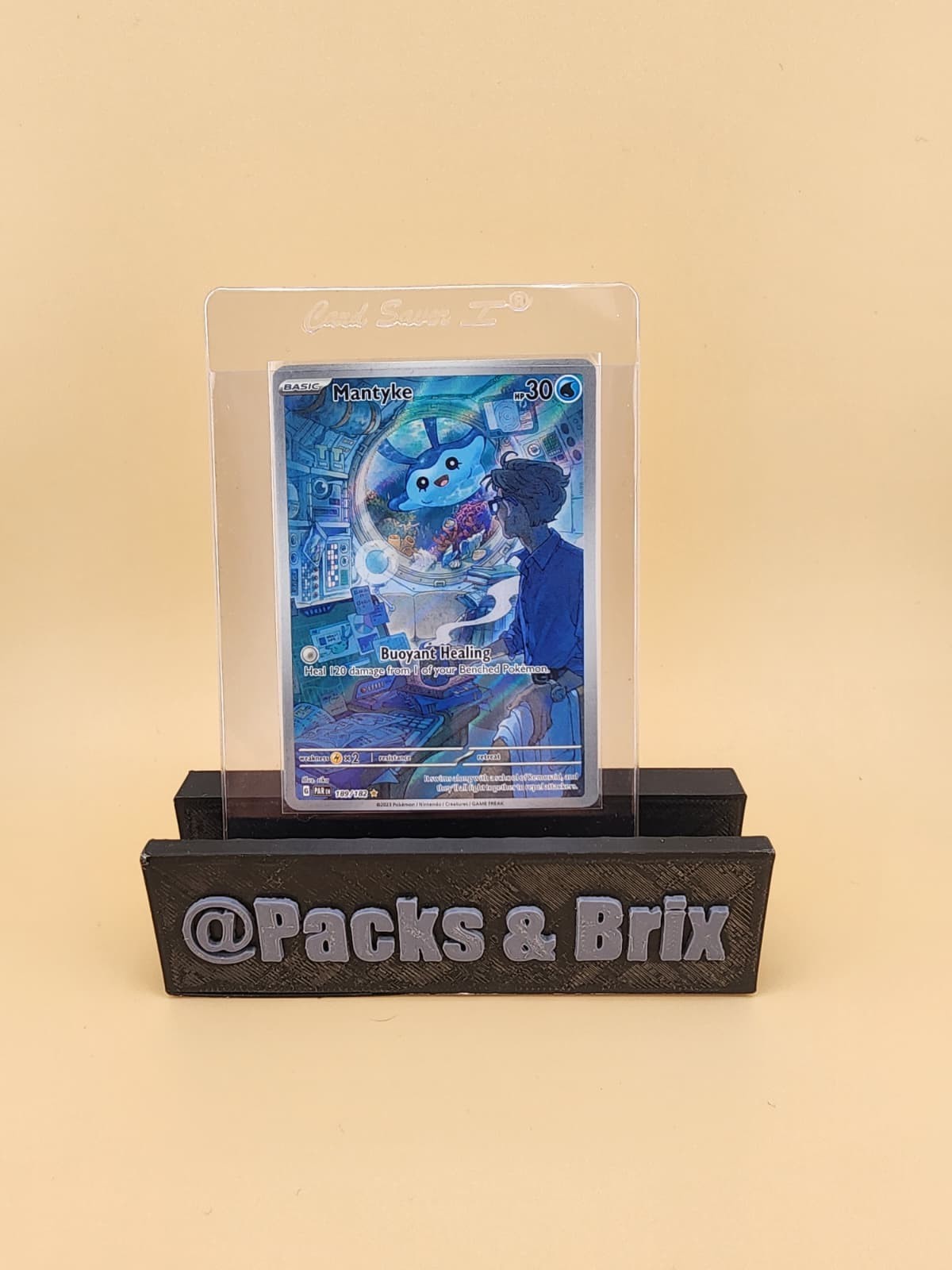 Mantyke 189/182 SV04: Paradox Rift Holo Near Mint (NM)