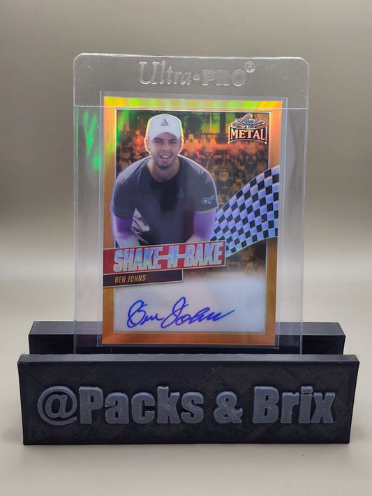 2024 Leaf Metal Shake/Bake BEN JOHNS Pickleball 1/1 SIGNED 