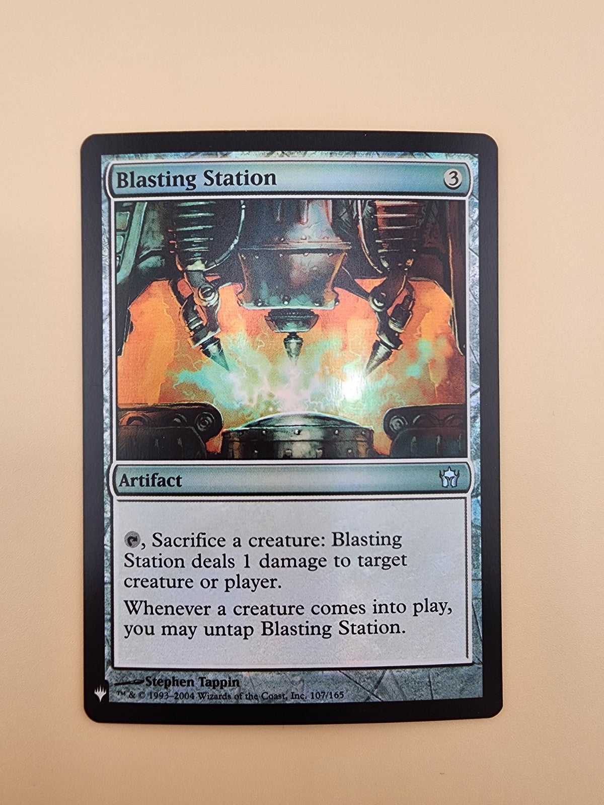 MTG Magic the Gathering Blasting Station (107/165) Fifth Dawn LP MTG NM