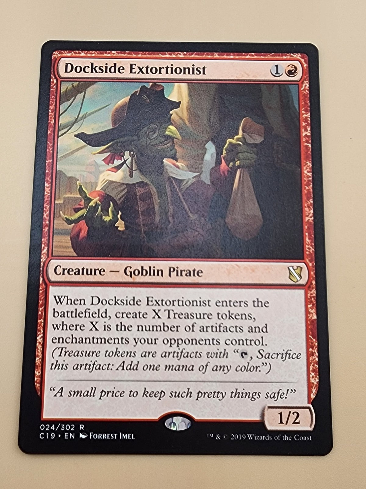 Dockside Extortionist Commander 2019 Regular