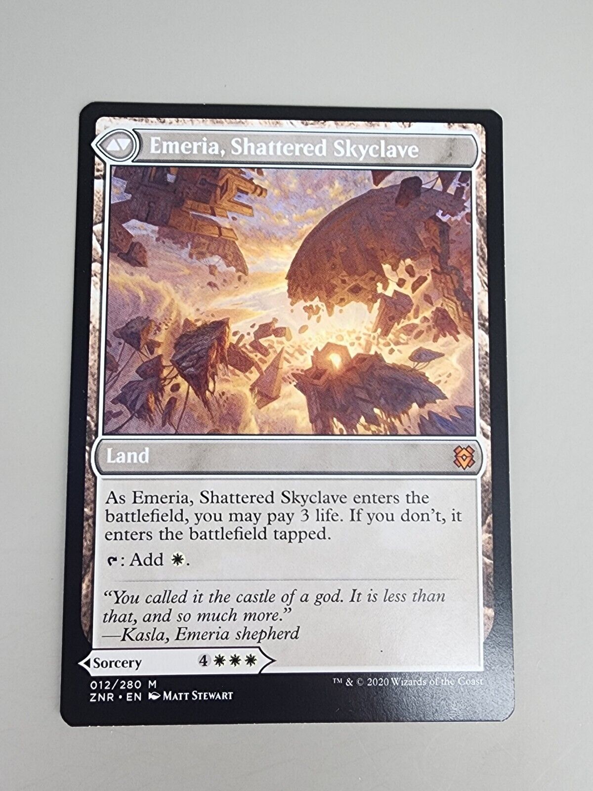 MTG Emeria's Call   Emeria, Shattered Skyclave Zendikar Rising 012/280...