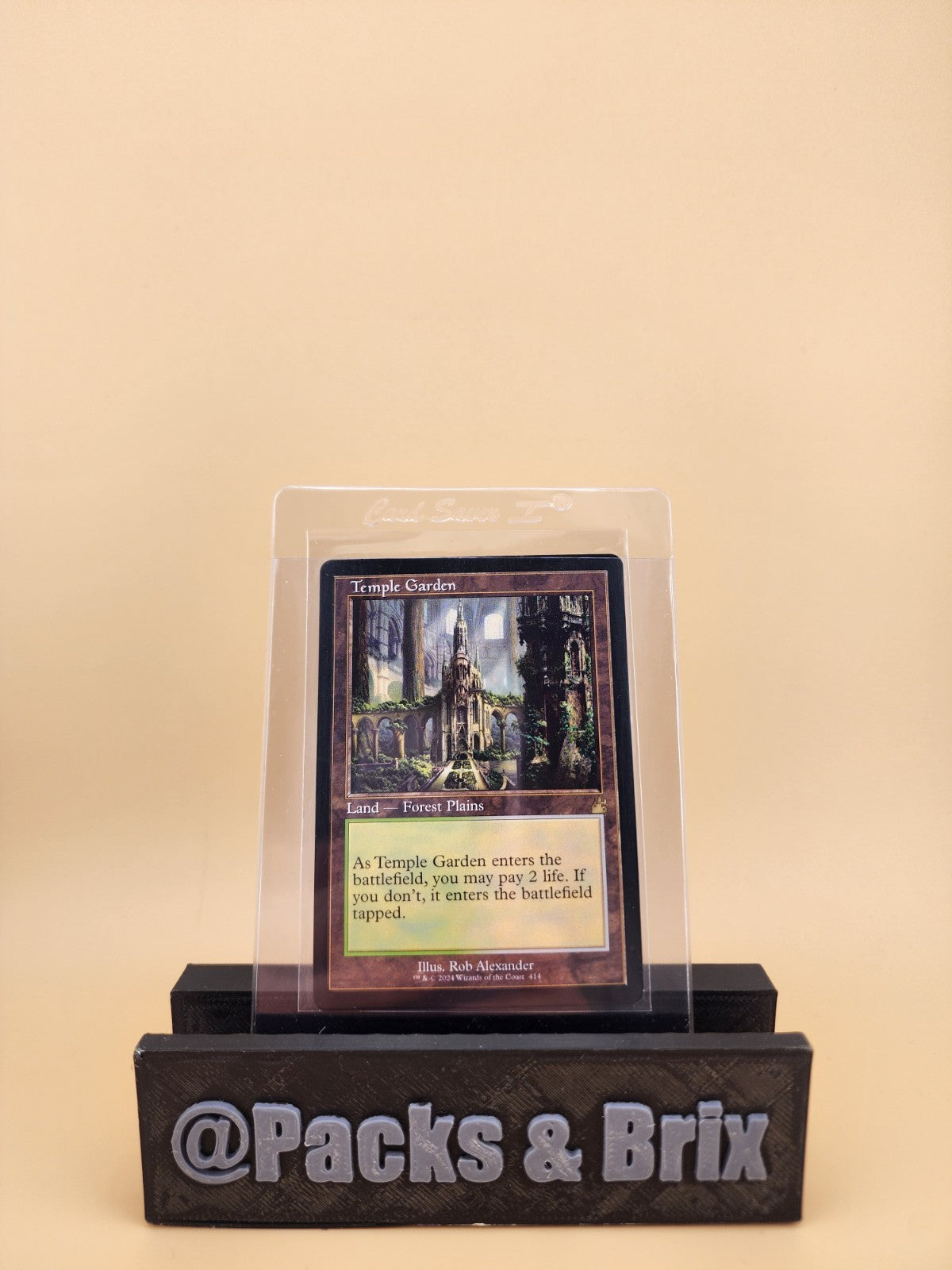 Temple Garden (Retro Frame) Ravnica Remastered Foil