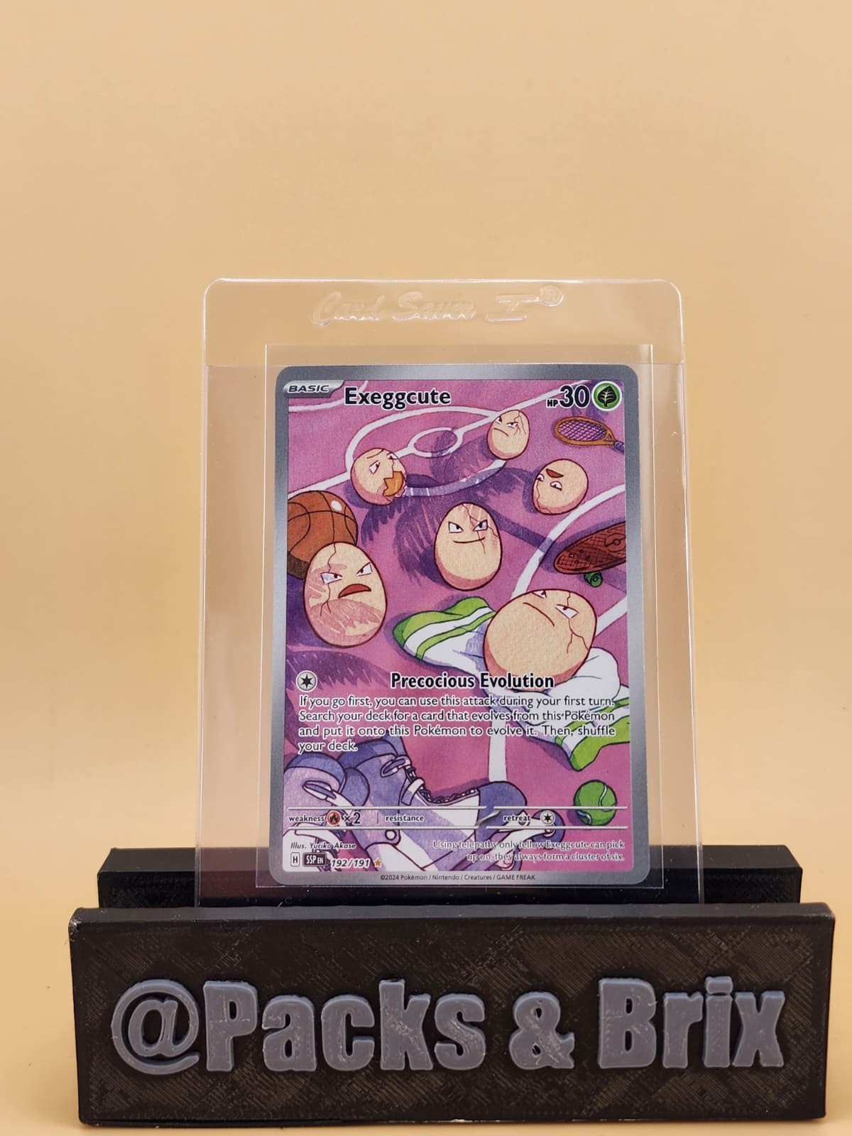 Pokémon exeggcute 192/191 Near Mint NM
