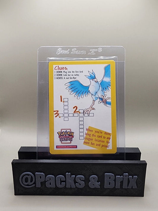 Legendary Burds Pokemon PROMO Trading Card Opened 2000