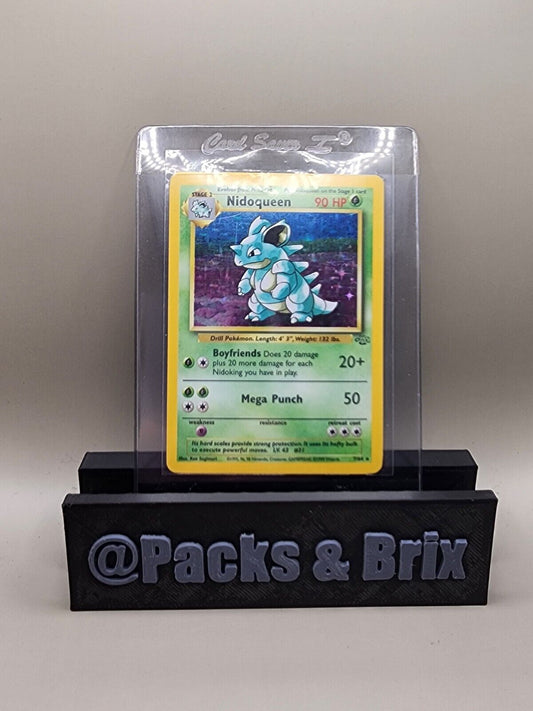 Pokémon TCG Nidoqueen Jungle 7/64 Holo Unlimited Holo Rare MP