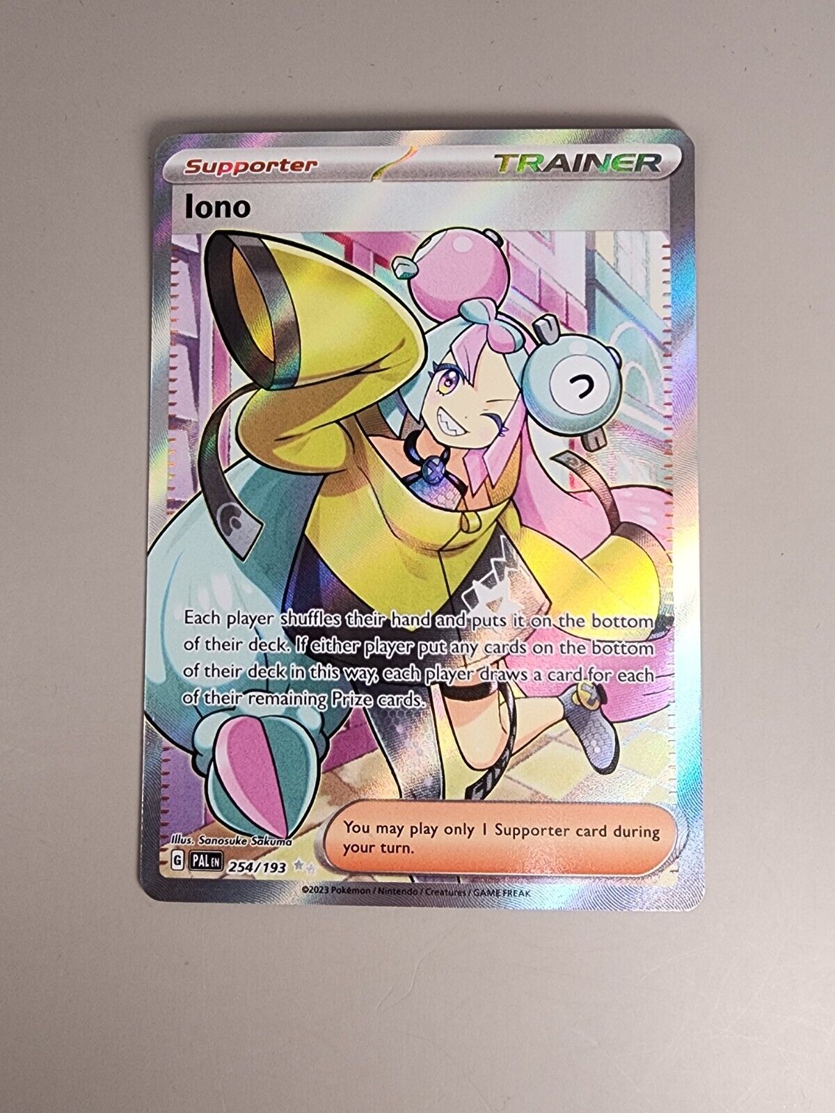 Iono 254/193 Sv02: Paldea Evolved Holo