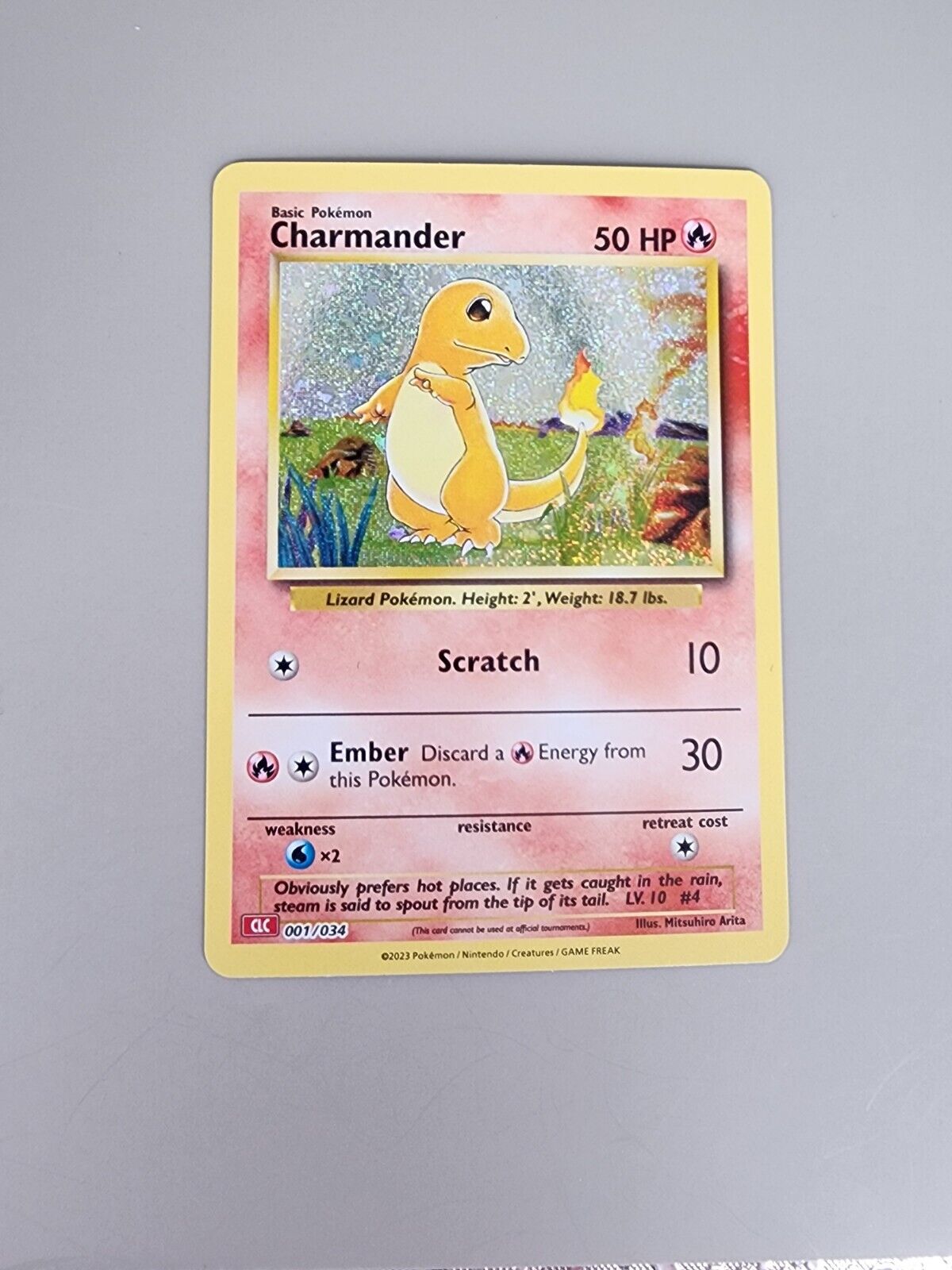 Pokémon TCG Charmander Pokemon: Trading Card Game Classic 001/034 Holo...