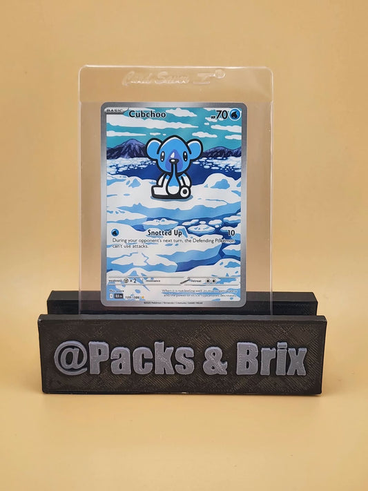 Cubchoo 109/086 Sv: Black Bolt Holo Near Mint NM