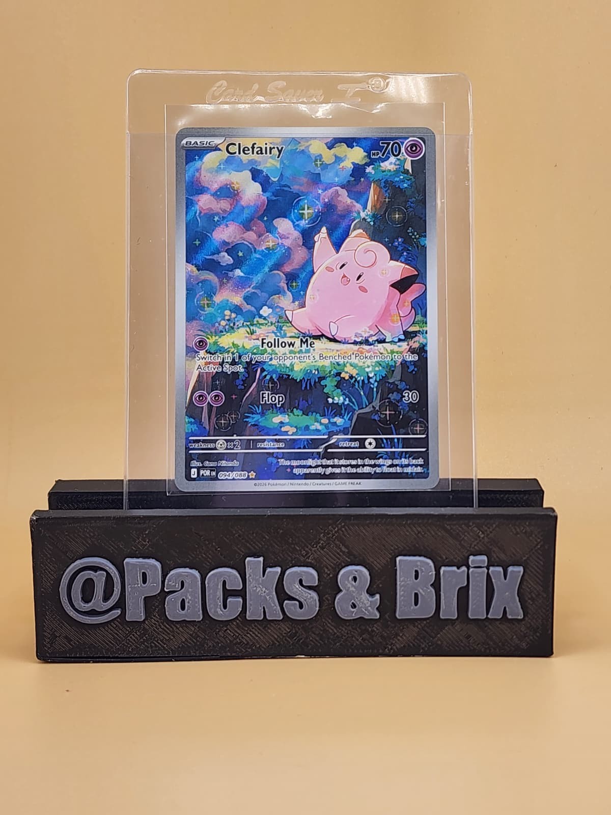 Clefairy 094/088 Me03: Perfect Order Holo Near Mint NM