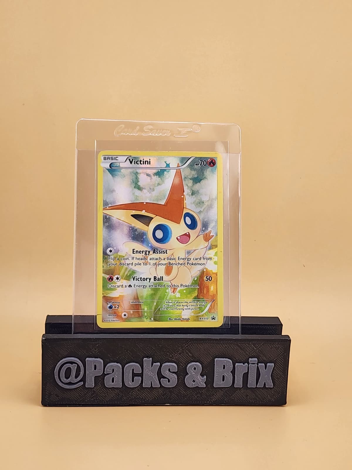 Victini XY117 XY Holo Heavily Played HP