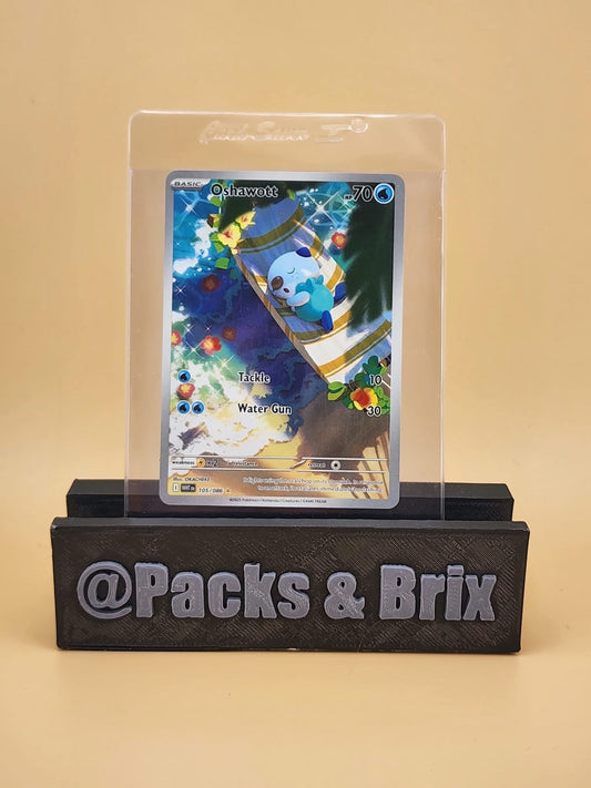 Oshawott 105/086 Sv: White Flare Holo Near Mint NM