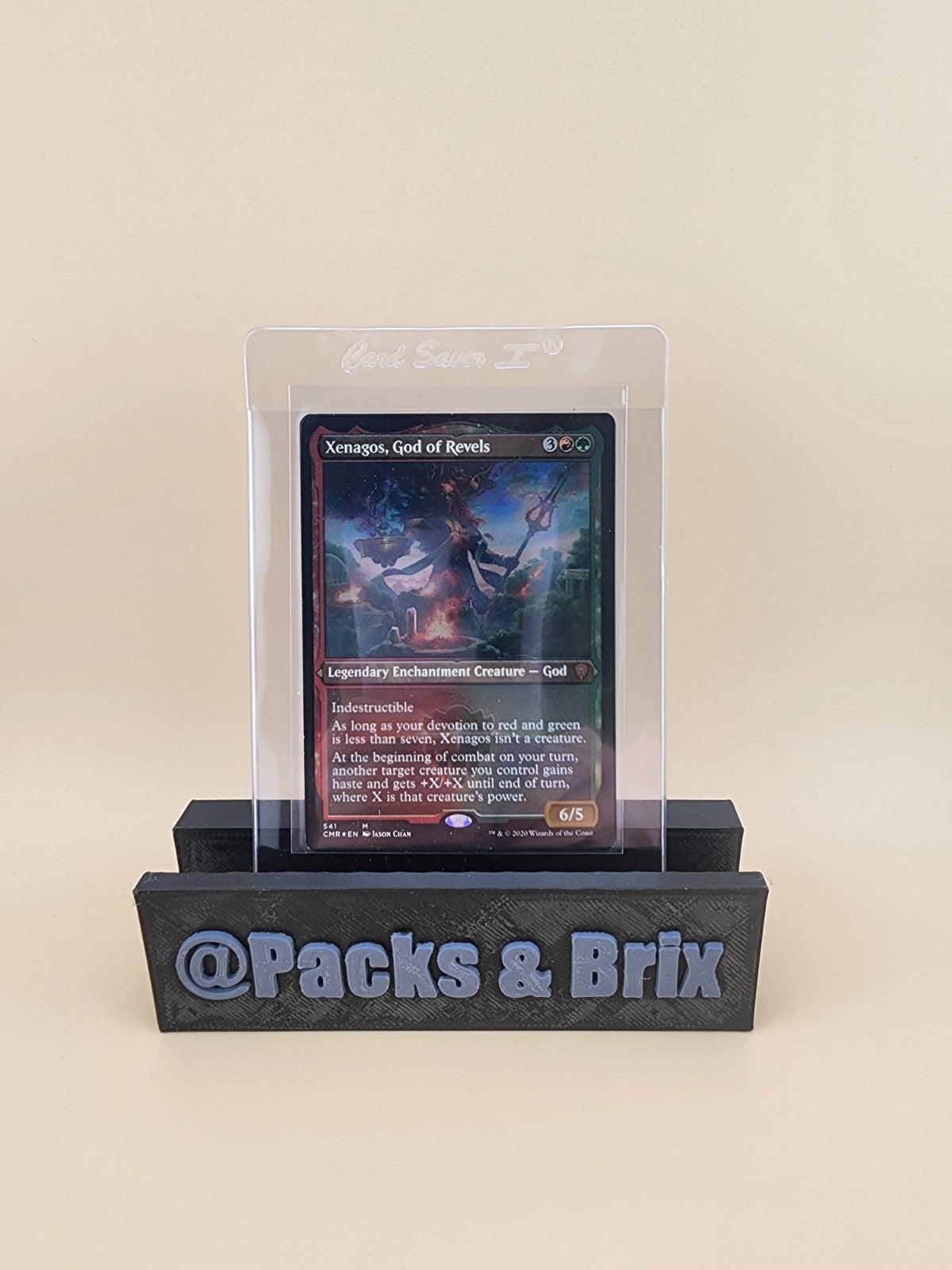 Xenagos, God of Revels - Foil Etched LP English Commander Legends MTG 541
