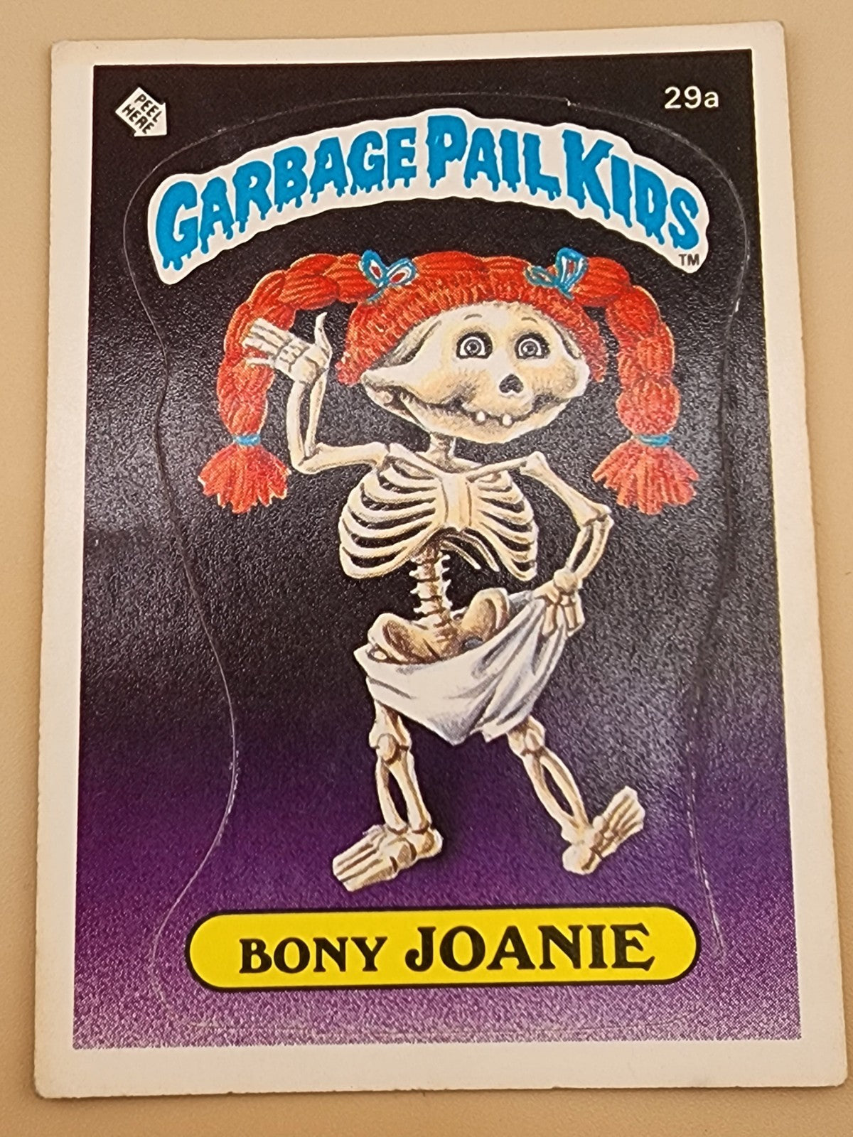 Garbage Pail Kids Boney Joanie And Thin Lynn