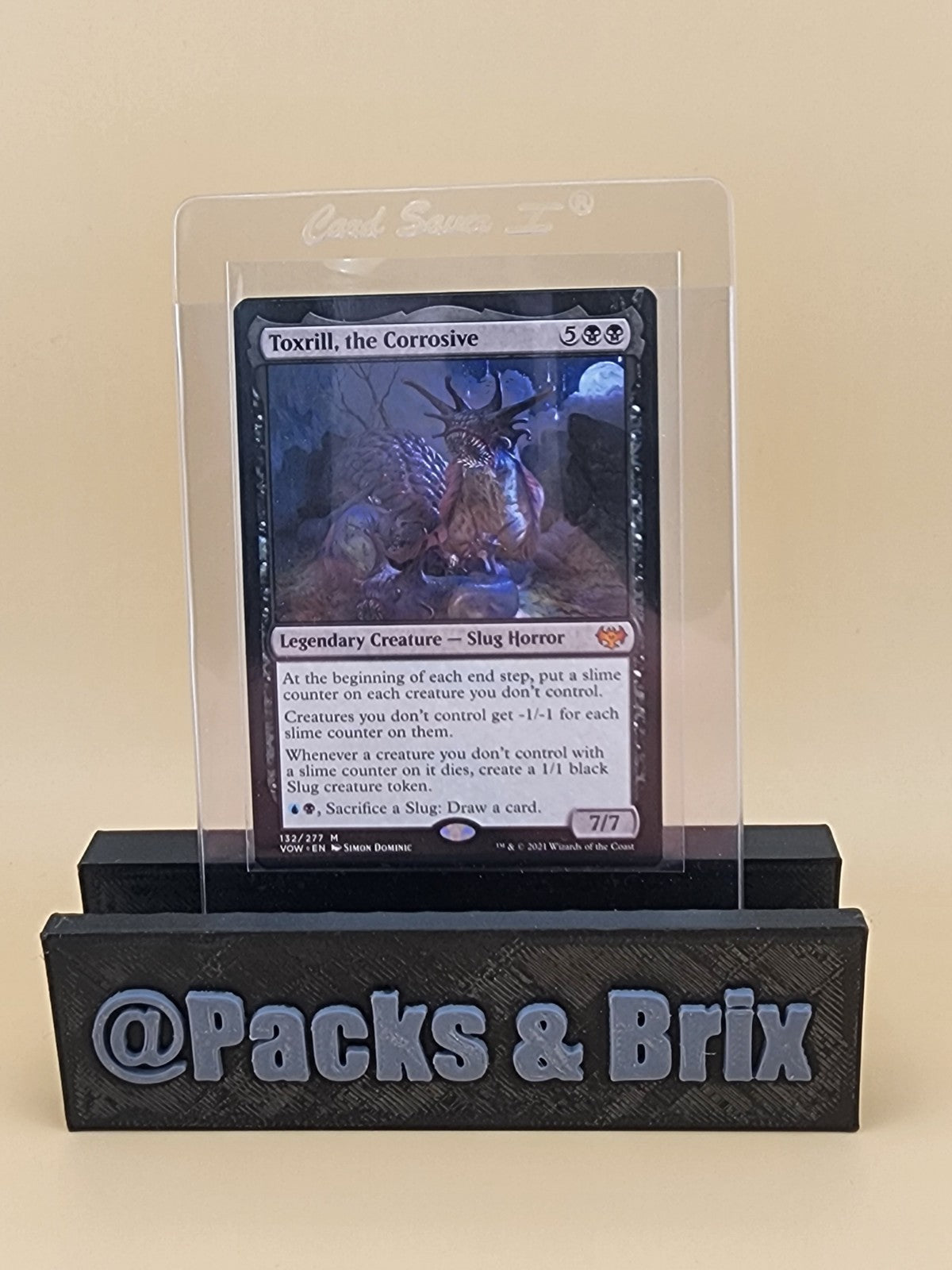 Toxrill, the Corrosive Light Play, English Innistrad: Crimson Vow MTG Magic LP