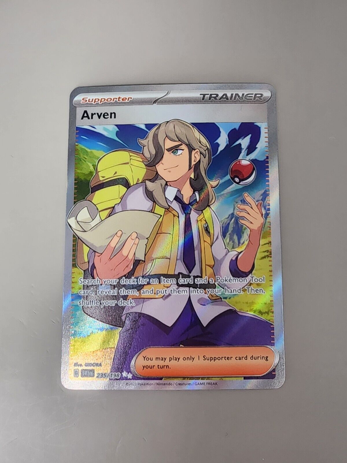 Arven 235/198 Sv01: Scarlet & Violet Base Set Holo