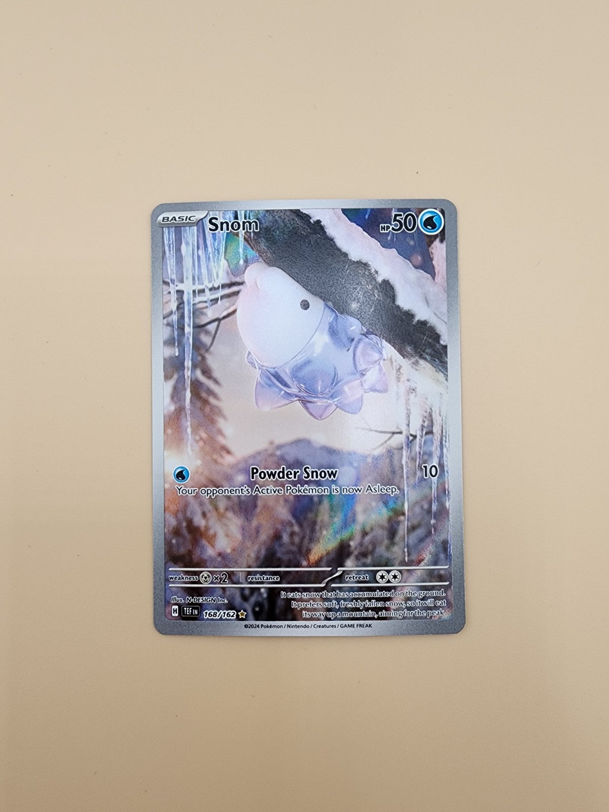 Snom 168/162 Sv05: Temporal Forces Holo NM
