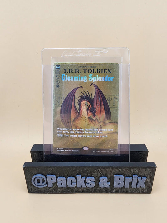 HOB 0239 - Gleaming Splendor - Book Cover - Foil - The Hobbit MTG