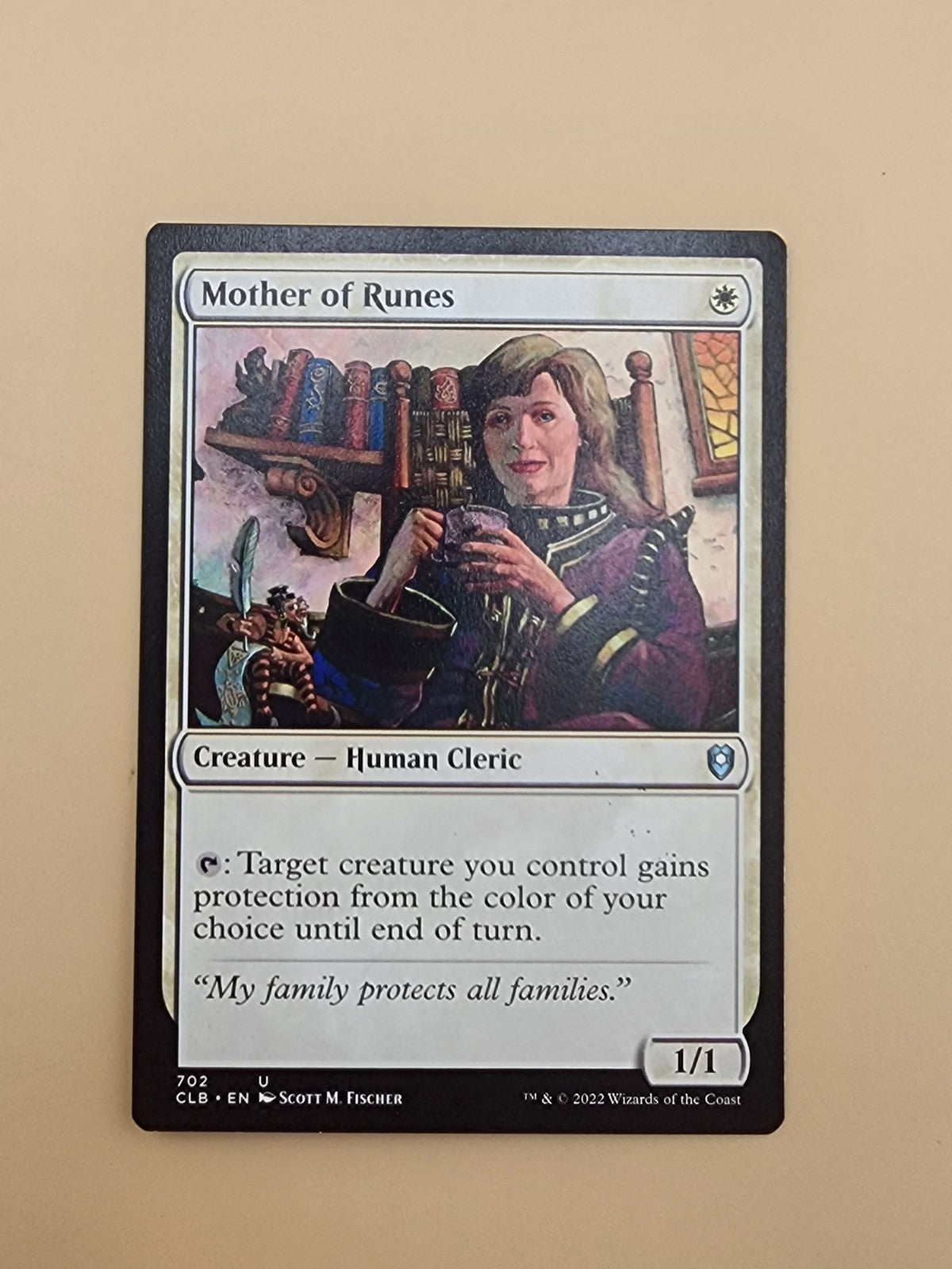 Mother of Runes Commander Legends: Battle for Baldur's Gate Regular Near Mint NM