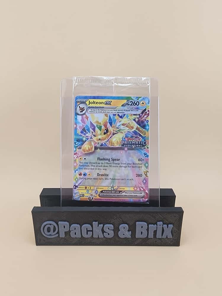 Jolteon ex 030/131 Prismatic Evolutions Holo Near Mint (NM) StampedSealed
