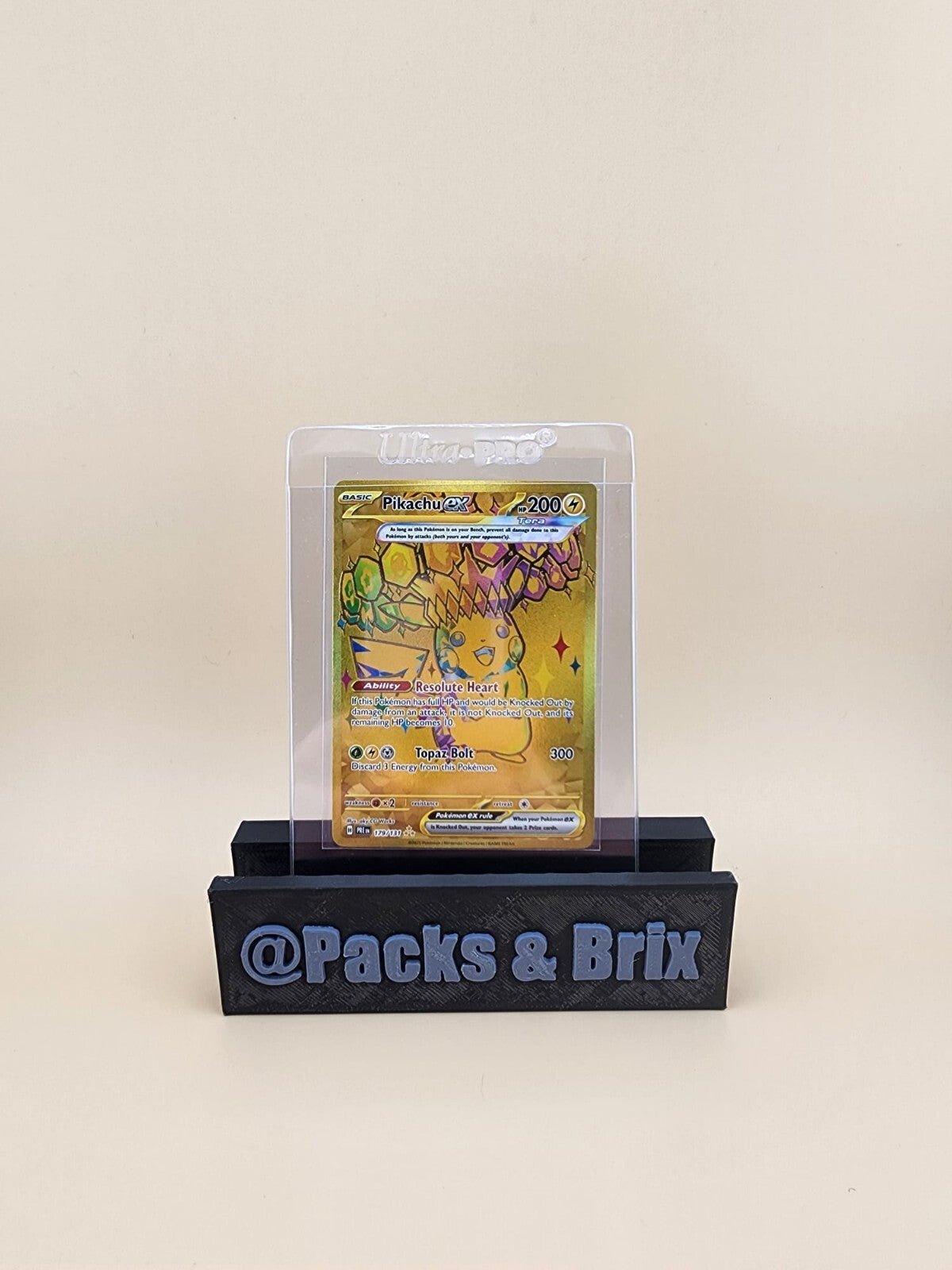 Pikachu ex 179/131 Prismatic Evolutions Holo Near Mint (NM)