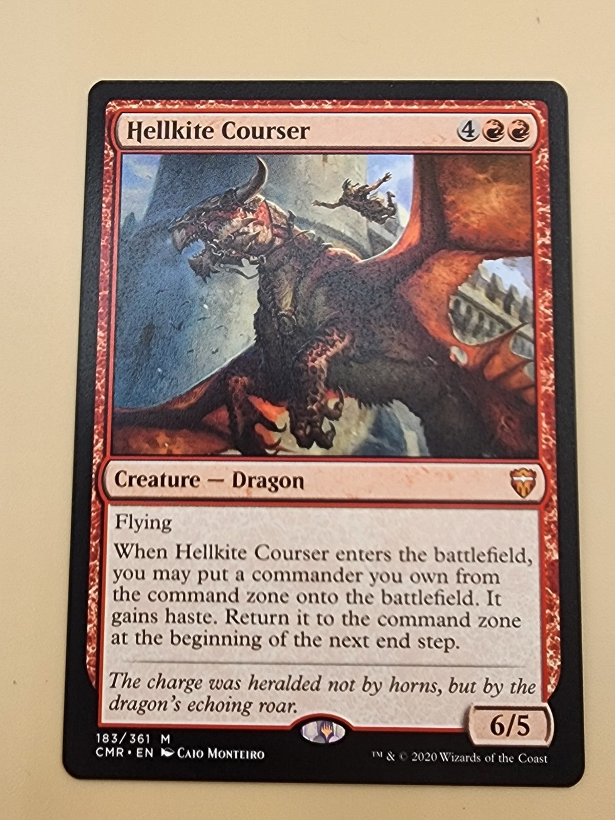 Hellkite Courser Commander Legends Regular NM