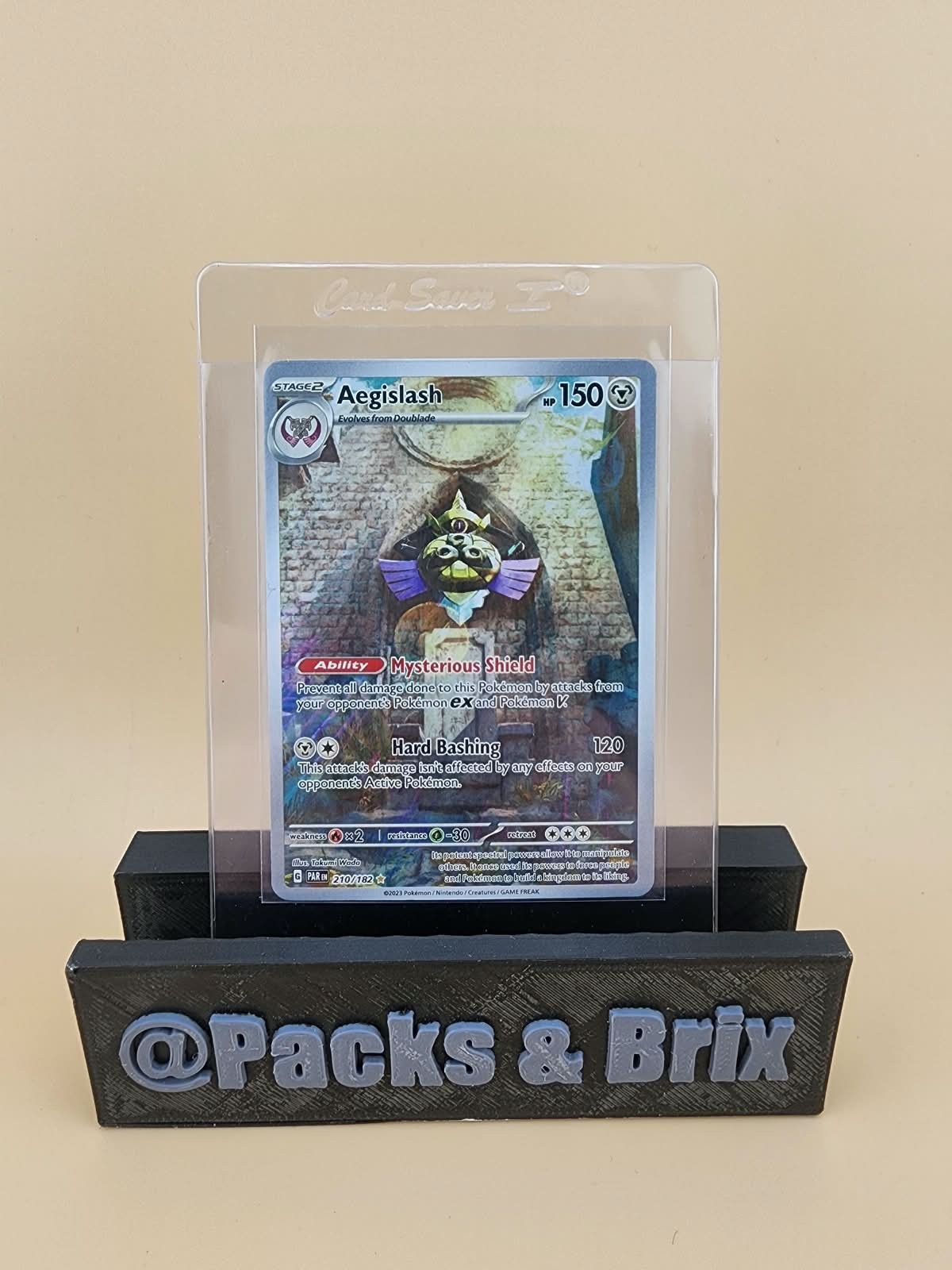 Aegislash 210/182 SV04: Paradox Rift Holo Near Mint NM