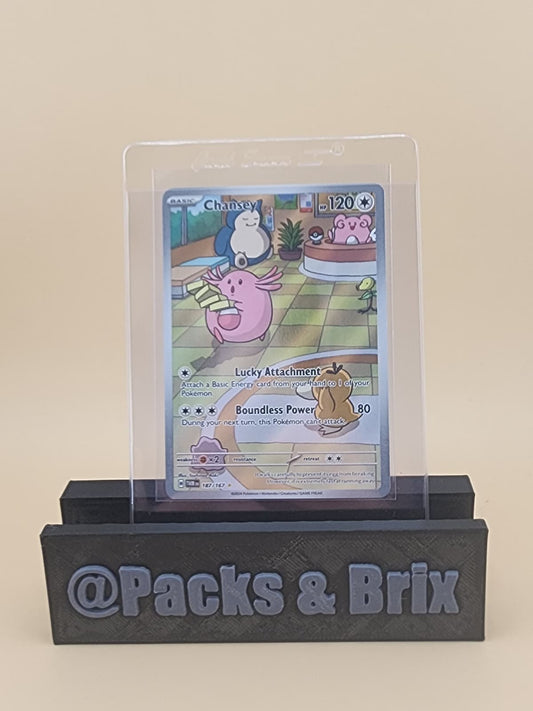 Chansey 187/167 Sv06: Twilight Masquerade Holo Near Mint (NM)