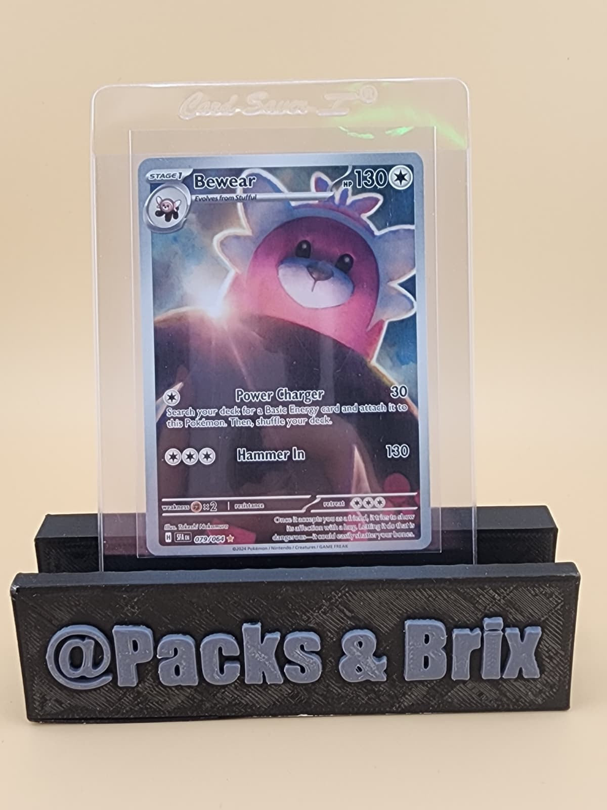 Bewear 079/064 Sv: Shrouded Fable Holo Near Mint (NM)
