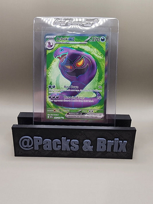 Pokémon TCG Arbok ex Scarlet & Violet-151 185/165 Holo Ultra Rare