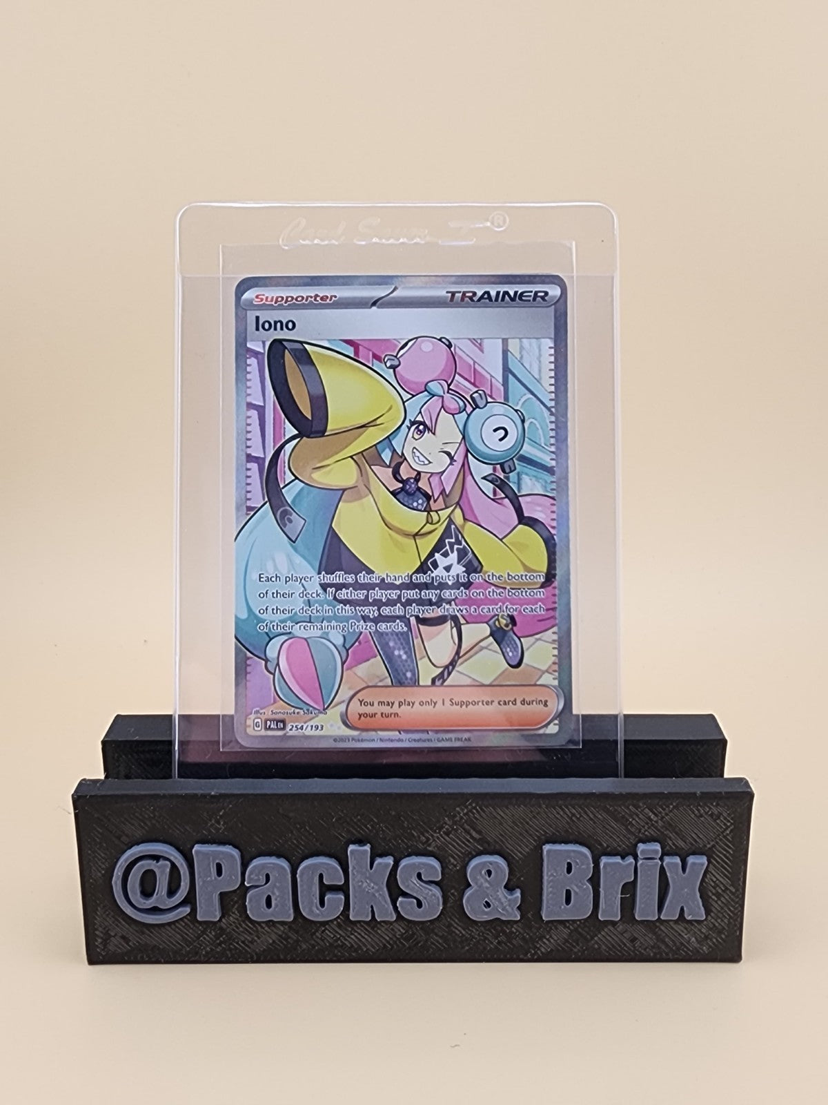 Iono 254/193 Sv02: Paldea Evolved Holo Near Mint (NM)