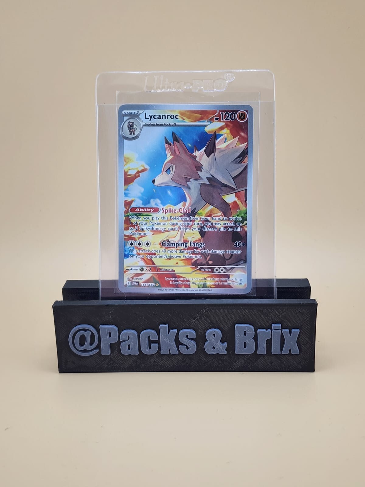 Lycanroc 166/159 Sv09: Journey Together Holo NM