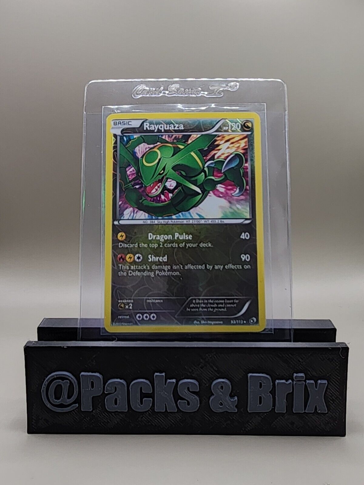 Pokémon TCG Rayquaza Legendary Treasures 93/113 Reverse Holo Holo Rare