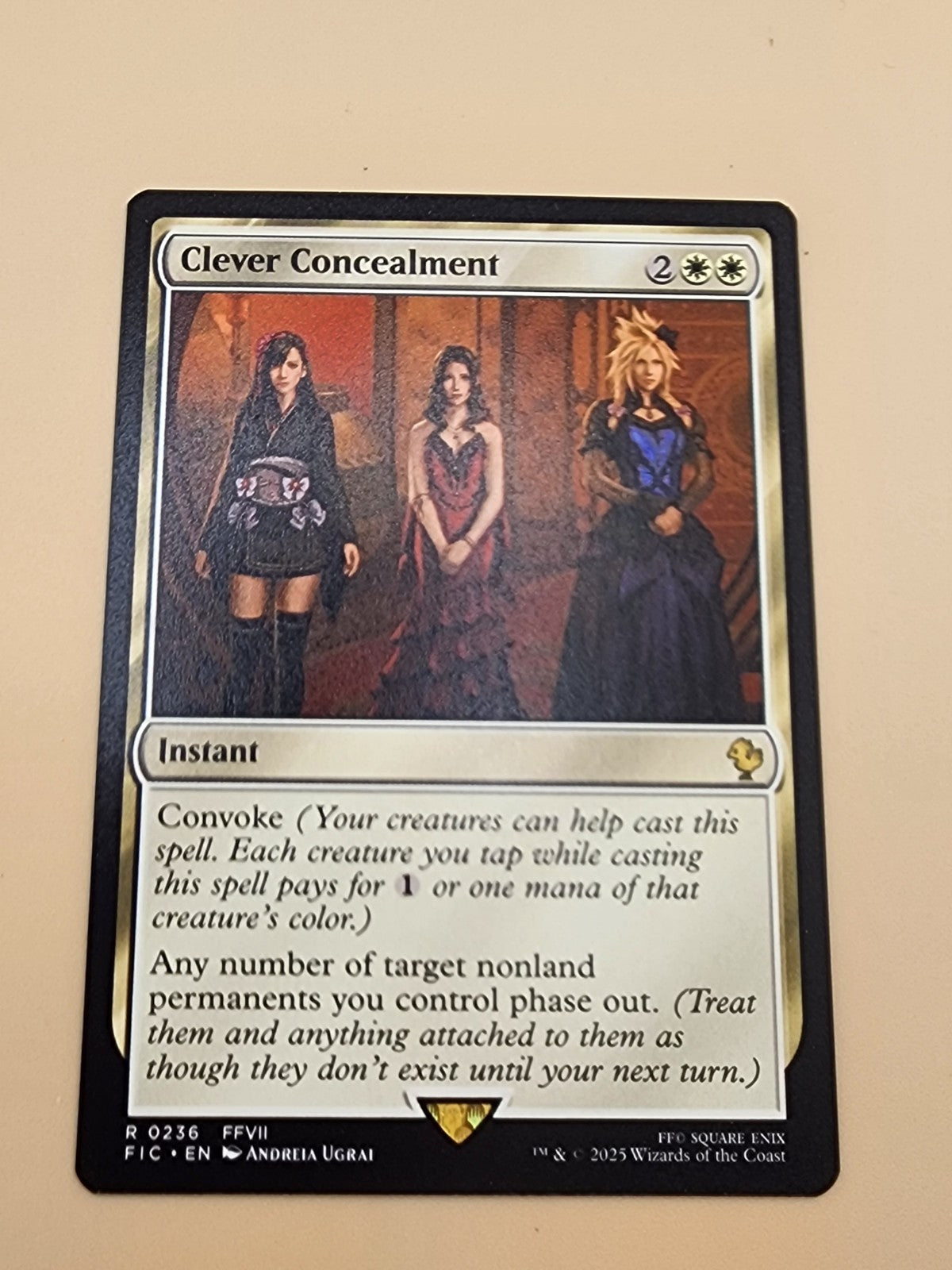 Clever Concealment Commander: Final Fantasy Regular Near Mint (NM)