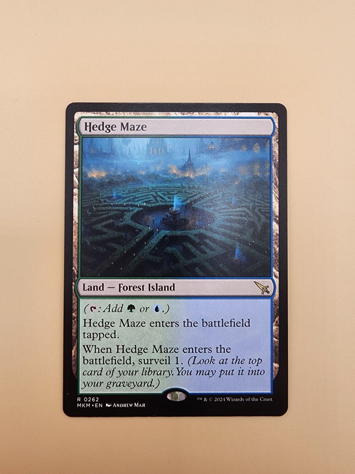 Hedge Maze - MKM 0262 MTG Magic The Gathering LP