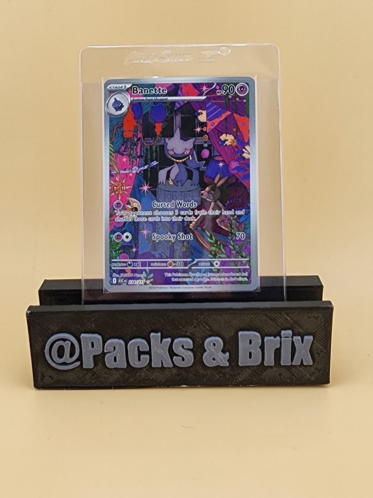 Banette 234/217 Me: Ascended Heroes Holo Near Mint NM