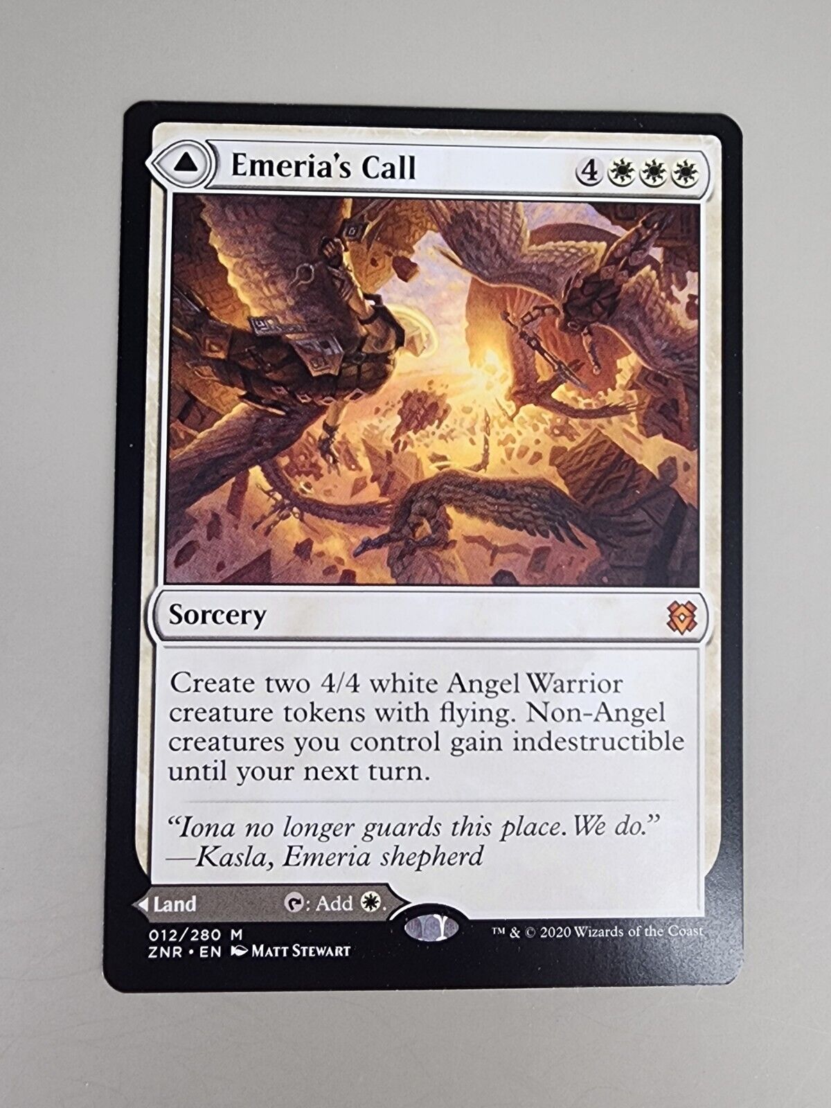 MTG Emeria's Call   Emeria, Shattered Skyclave Zendikar Rising 012/280...