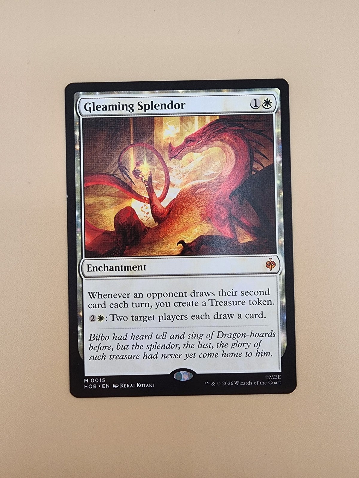 MTG Gleaming Splendor The Hobbit #0015 Non-Foil LP