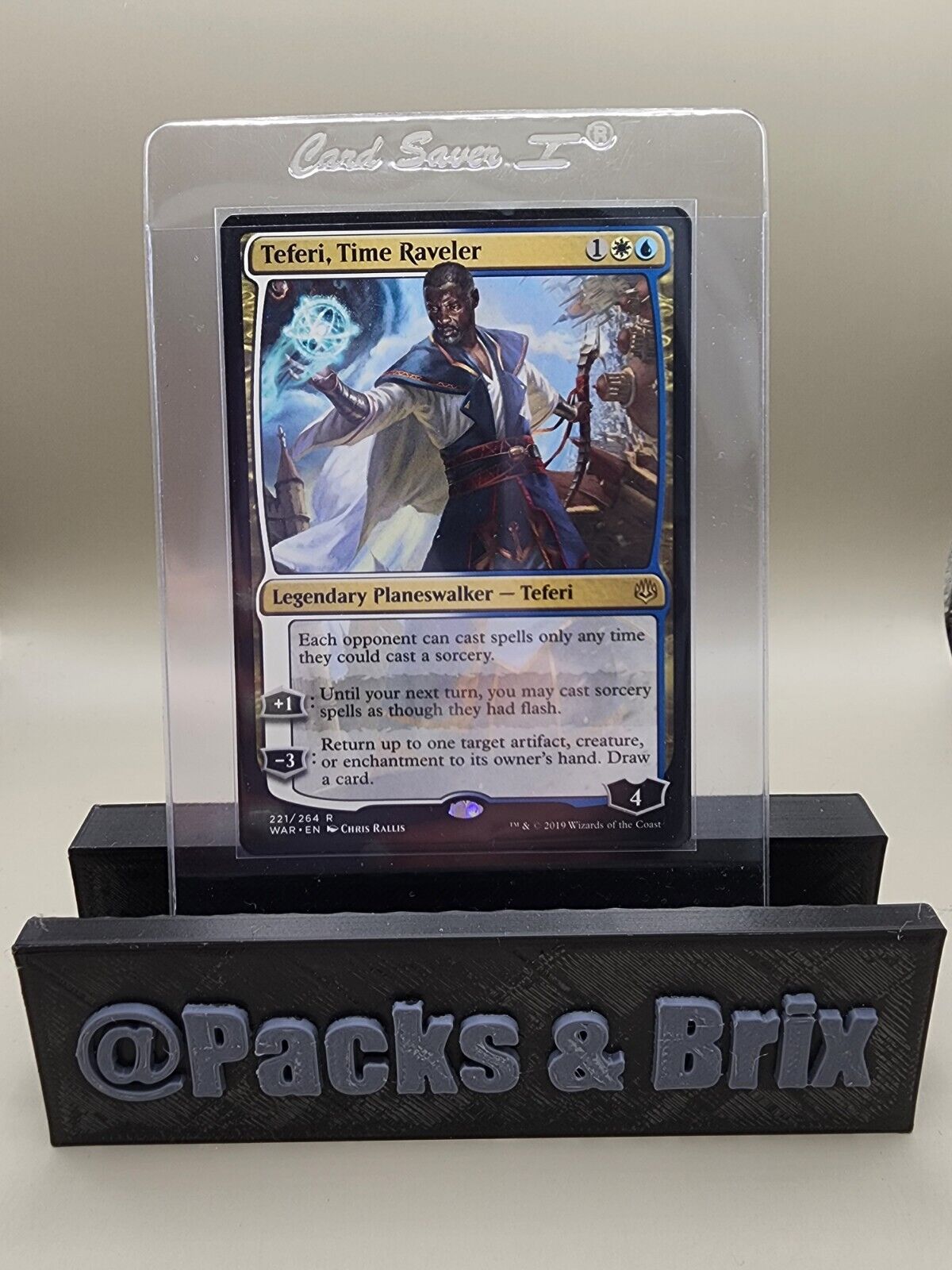 MTG Teferi, Time Raveler War of the Spark 221/264 Regular Rare