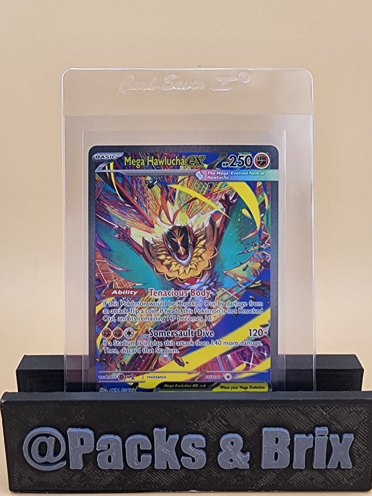 Mega Hawlucha ex 283/217 Me: Ascended Heroes Holo Near Mint NM